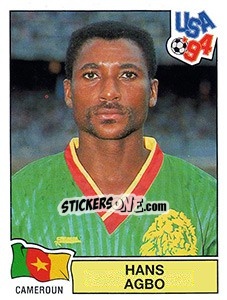Cromo HANS AGBO - FIFA World Cup USA 1994 n. 132 - Panini