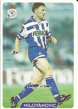 Sticker Milovanovic - Las Fichas De La Liga 1995-1996 n. 33a - Mundicromo