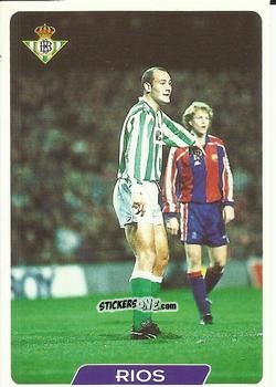 Figurina Roberto Rios - Las Fichas De La Liga 1995-1996 n. 51 - Mundicromo