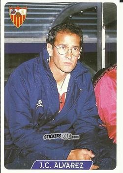 Sticker J.C Alvarez - Las Fichas De La Liga 1995-1996 n. 74a - Mundicromo