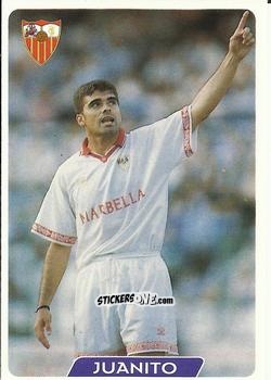 Figurina Juanito - Las Fichas De La Liga 1995-1996 n. 80 - Mundicromo