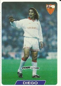 Figurina Diego Rodriguez Fernandez - Las Fichas De La Liga 1995-1996 n. 86 - Mundicromo