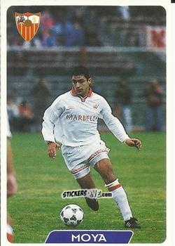 Figurina Gabriel Moya Sanz - Las Fichas De La Liga 1995-1996 n. 88 - Mundicromo