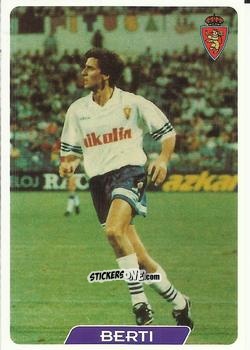 Sticker Berti - Las Fichas De La Liga 1995-1996 n. 120a - Mundicromo