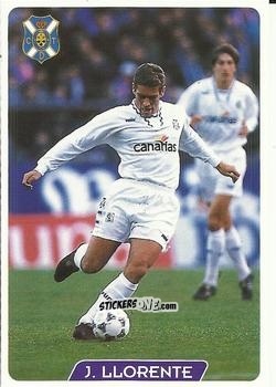 Cromo Julio Llorente Gento - Las Fichas De La Liga 1995-1996 n. 261 - Mundicromo