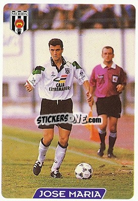 Figurina J. Maria - Las Fichas De La Liga 1995-1996 n. 348 - Mundicromo
