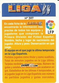 Figurina Indice - Las Fichas De La Liga 1995-1996 n. 397 - Mundicromo