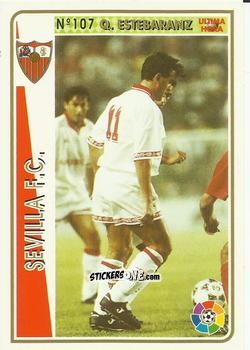 Figurina Estebaranz - Las Fichas De La Liga 1994-1995 n. 107 - Mundicromo