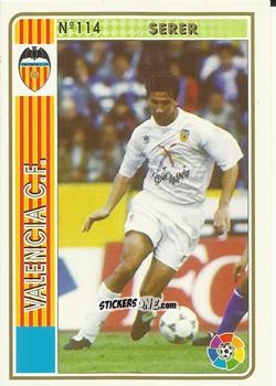 Figurina Serer - Las Fichas De La Liga 1994-1995 n. 114 - Mundicromo