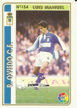 Cromo Luis Manuel - Las Fichas De La Liga 1994-1995 n. 154 - Mundicromo