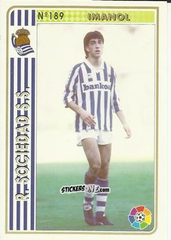 Figurina Imanol - Las Fichas De La Liga 1994-1995 n. 189 - Mundicromo