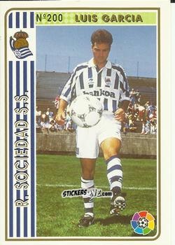 Figurina Luis Garcia - Las Fichas De La Liga 1994-1995 n. 200 - Mundicromo
