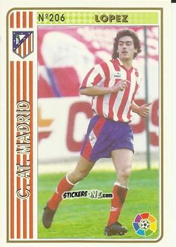 Figurina Lopez - Las Fichas De La Liga 1994-1995 n. 206 - Mundicromo