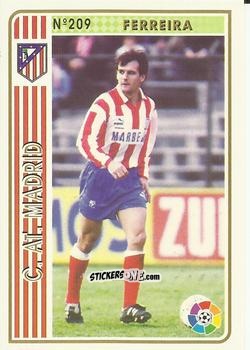 Figurina Ferreira - Las Fichas De La Liga 1994-1995 n. 209 - Mundicromo