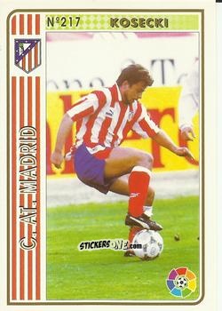 Figurina Kosecki RC - Las Fichas De La Liga 1994-1995 n. 217 - Mundicromo