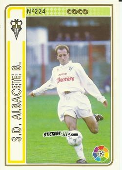 Cromo Coco - Las Fichas De La Liga 1994-1995 n. 224 - Mundicromo