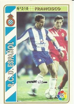 Figurina Francisco - Las Fichas De La Liga 1994-1995 n. 318 - Mundicromo