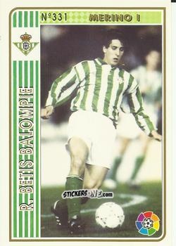 Cromo Merino - Las Fichas De La Liga 1994-1995 n. 331 - Mundicromo