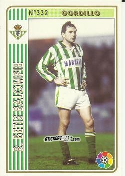 Cromo Gordillo - Las Fichas De La Liga 1994-1995 n. 332 - Mundicromo