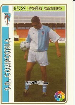 Cromo Toño Castro - Las Fichas De La Liga 1994-1995 n. 359 - Mundicromo