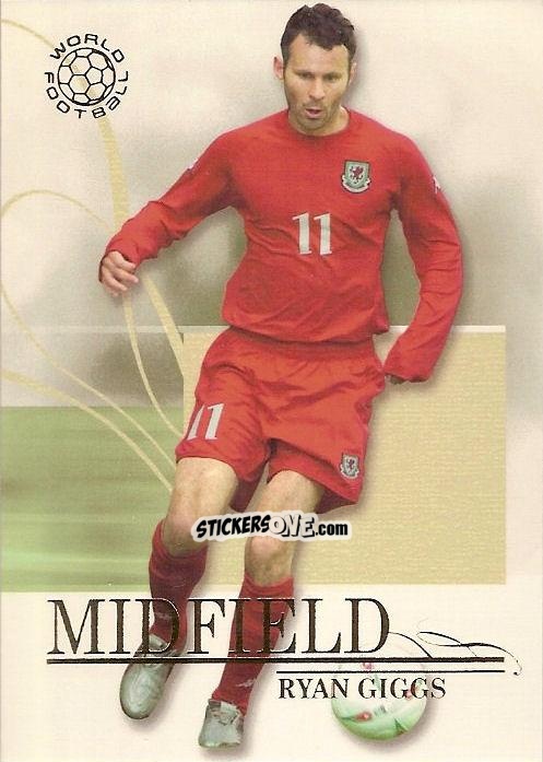 Sticker Ryan Giggs - World Football UNIQUE 2005 n. 24 - Futera