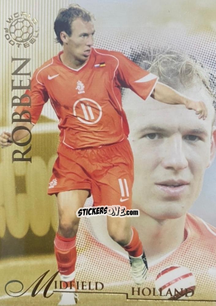 Figurina Robben Arjen - World Football UNIQUE 2007 n. 60 - Futera