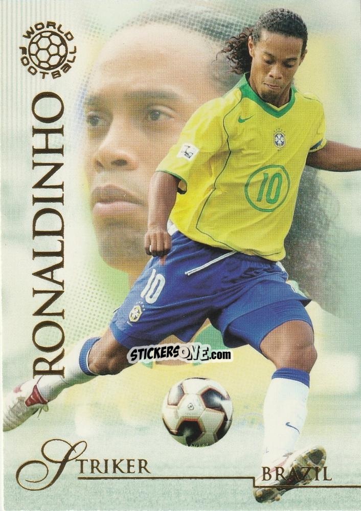 Cromo Ronaldinho - World Football UNIQUE 2007 n. 88 - Futera