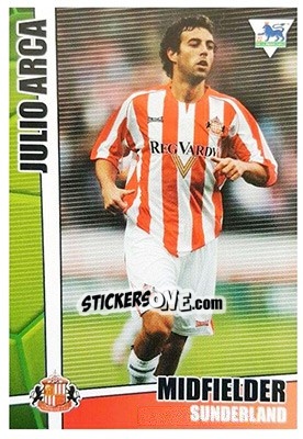 Cromo Julio Arca - Premier Stars 2005-2006 n. 177 - Merlin