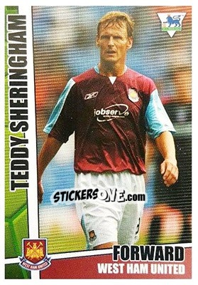 Figurina Teddy Sheringham - Premier Stars 2005-2006 n. 212 - Merlin