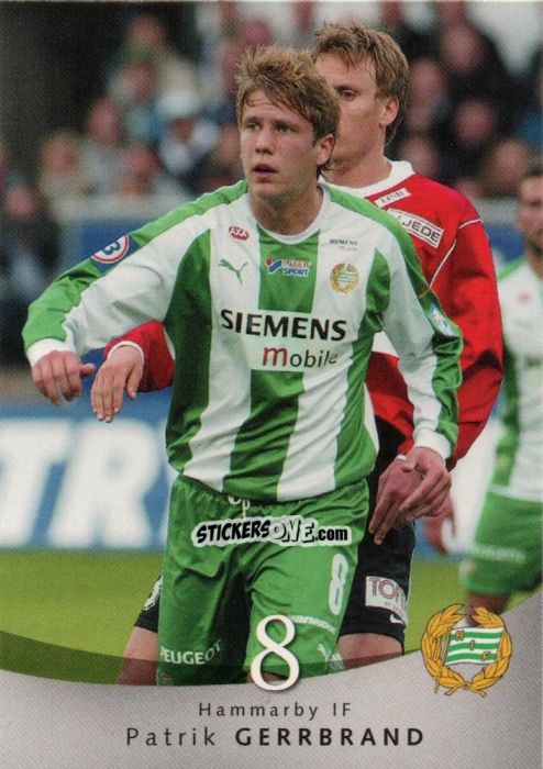 Cromo Patrik Gerrbrand - The Card Cabinet Allsvenskan Football 2004 n. 69 - Thecardcabinet