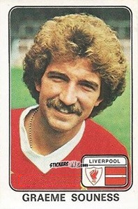 Cromo Graeme Souness - UK Football 1978-1979 n. 203 - Panini