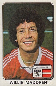Cromo Willie Maddren - UK Football 1978-1979 n. 251 - Panini
