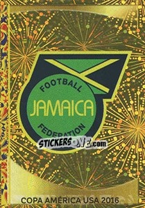 Cromo Emblema Jamaica - Copa América Centenario. USA 2016 n. 254 - Panini