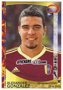 Cromo Alexander González - Copa América Centenario. USA 2016 n. 290 - Panini