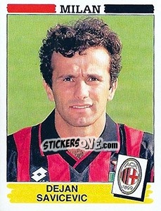 Cromo Dejan Savicevic - Calciatori 1994-1995 n. 218 - Panini