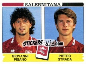 Figurina Giovanni Pisano / Pietro Strada - Calciatori 1994-1995 n. 510 - Panini