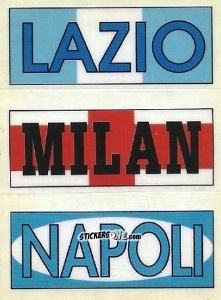 Figurina Lazio / Milan / Napoli - Calciatori 1994-1995 n. PN4 - Panini