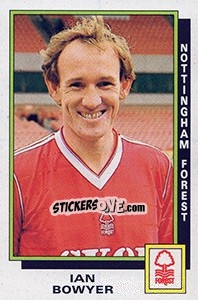 Sticker Ian Bowyer - UK Football 1985-1986 n. 222 - Panini
