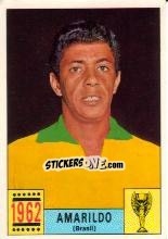 Cromo Amarildo (Brazil) - FIFA World Cup Mexico 1970 n. 40 - Panini