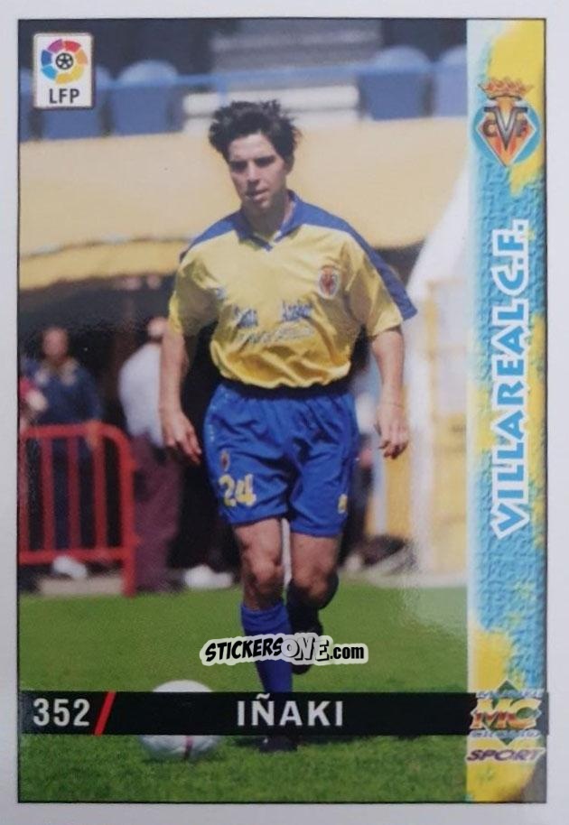 Figurina Iñaki - Las Fichas De La Liga 1998-1999 n. 352a - Mundicromo