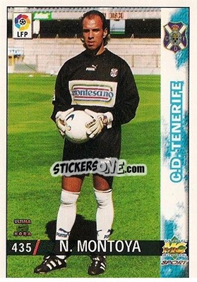 Cromo Navarro Montoya - Las Fichas De La Liga 1998-1999 n. 435err - Mundicromo
