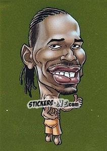 Cromo Didier Drogba - Brazuka 2014 n. 95 - Viza MG
