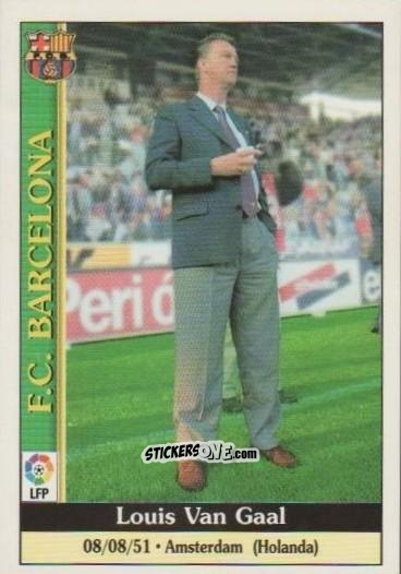 Sticker Van Gaal - Las Fichas De La Liga 1999-2000 n. 2 - Mundicromo