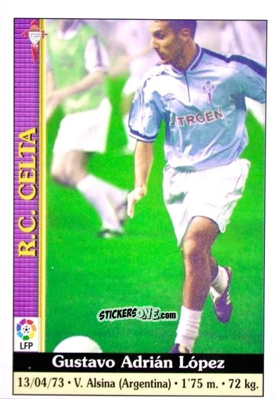 Cromo G. López - Las Fichas De La Liga 1999-2000 n. 80 - Mundicromo
