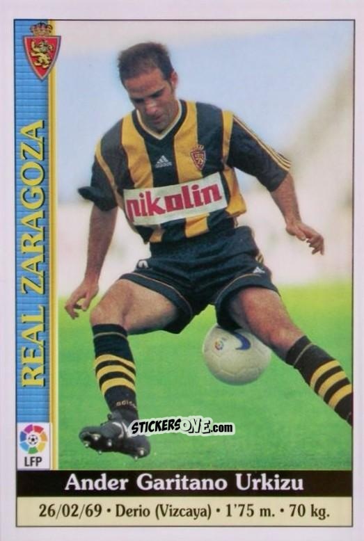 Sticker Garitano - Las Fichas De La Liga 1999-2000 n. 155 - Mundicromo