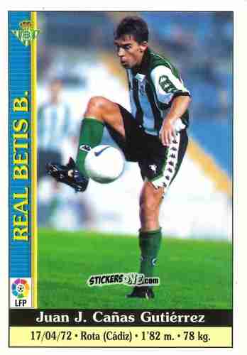 Figurina Cañas - Las Fichas De La Liga 1999-2000 n. 187 - Mundicromo