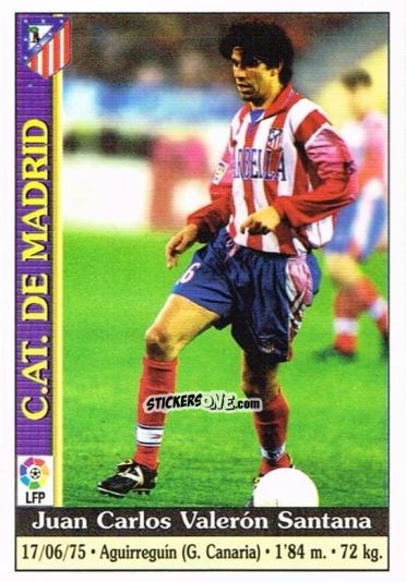 Cromo Valerón - Las Fichas De La Liga 1999-2000 n. 229 - Mundicromo