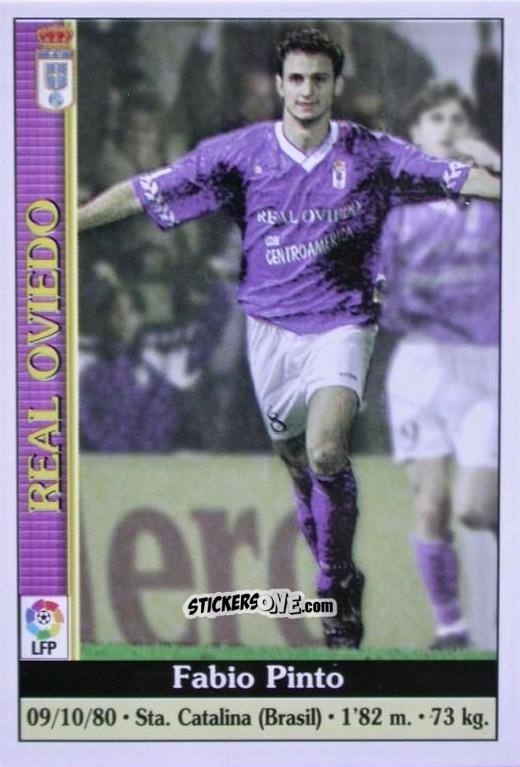 Cromo F. Pinto - Las Fichas De La Liga 1999-2000 n. 250 - Mundicromo