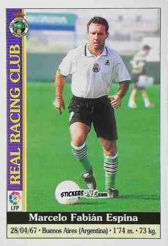 Figurina Espina - Las Fichas De La Liga 1999-2000 n. 261 - Mundicromo