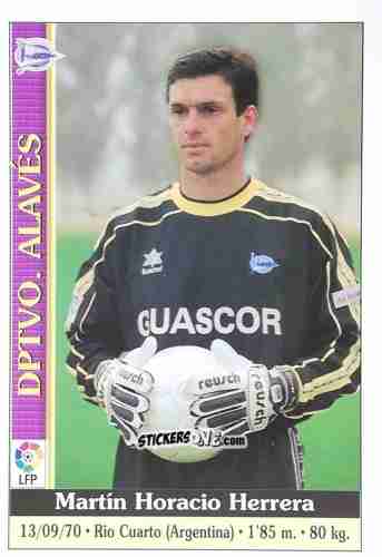 Figurina Herrera - Las Fichas De La Liga 1999-2000 n. 274 - Mundicromo